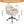 Swivel Chair With Adjustable Armrests And Wheels For Home Office - Beige