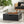Outdoor 29' Square MgO Wood-Burning Fire Pit, Dark Gray