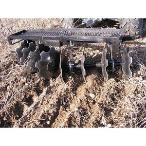 Field Tuff 51 Inch ATV Single Gang Heavy Duty Steel Disc for Cultivating, Black - TRAPSKI