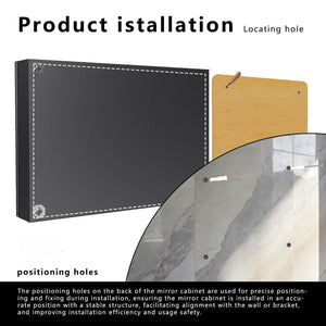 LED Bathroom Medicine Cabinet with Single-Color