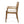 Perla Dining Chair 2-Piece Set with Cream Cushions
