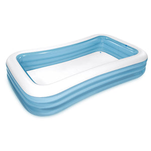 Intex Swim Center Family Backyard Inflatable Kiddie Swimming Pool, Color Varies