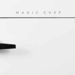 Magic Chef 1.6 Cubic Feet Retro Style Mini Fridge with Interior LED Light, White