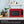 Magic Chef 0.9 Cubic Feet 900W Small Stainless Countertop Microwave Oven, Red