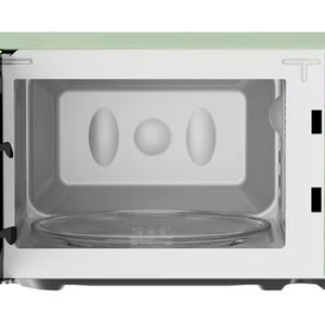 Magic Chef 0.7 Cubic Feet 700W Small Classic Retro Countertop Microwave, Green