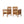 7 Pieces Acacia Wood Outdoor Dining Set