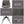 Malika - Side Chair With Swivel (Set of 2) - Brown Gray