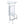 Strick - Freestanding Glass Top Home Bar Wine Cabinet - White