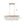 Rectangular Crystal Chandelier Adjustable Gold Iron Ceiling Light