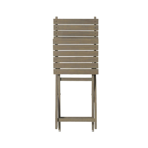 Positano - 4 Piece Foldable Chair Set in Gray