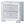 Contemporary Nightstand - Silver Champagne - Particle Board