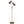 Axis - Floor Lamp With 4 Way Switch Double Spots With Base - Black / Gold