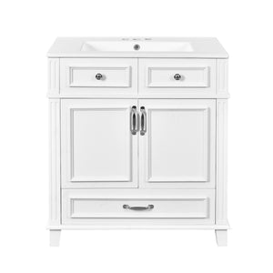 Bathroom Vanity With Sink And Storage Cabinet