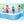 Intex Swim Center 90in x 90in x 2in Inflatable Play Kids Backyard Swimming Pool