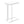 Accent Table Versatile Use, C-Shaped, Contemporary & Modern