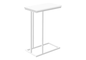 Accent Table Versatile Use, C-Shaped, Contemporary & Modern