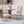 French Country Style Dining Chair with Upholstered Seating and Fluted Legs