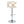 Gardenia - Contemporary Adjustable Barstool & Swivel, Rounded T Footrest (Set of 2)
