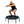 JumpSport 350 PRO 39 Inch Fitness Trampoline with Blue EnduroLast Elastic Cords