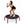 JumpSport 350 PRO 39 Inch Fitness Trampoline with Pink EnduroLast Elastic Cords