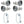 Intex Replacement Hose Adapter A 2 Pack and 1.5” Diameter Pool Pump Hose 2 Pack