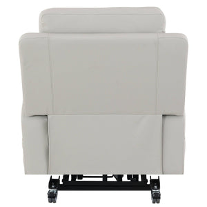 Marsha - Power Recliner With Lift & Massage - Light Gray