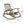 Outdoor Reclining Rocking Chair - Gray