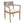 Braided Acacia Wood Outdoor Dining Chairs Set of 4 – Teak Look with Beige Rope & Cream Cushions