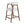 26'' Seat Height Bar Stools with Back - Set of 2