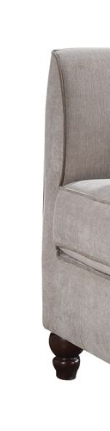 Cyndi Tan Velvet Accent Chair