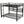 Queen Over Queen Bunk Bed With Storage Cabinets And LED Sturdy Frame, 6 Storage Units, Adjustable LED Lights - Black