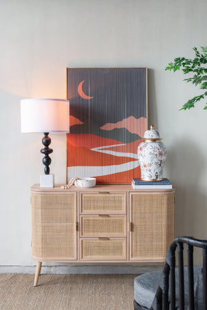 D15x29.5" Table Lamp