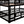 Low Bunk Bed With Slide, Fence And Ladder