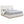 Talbot - Eastern King Platform Bed With Elevated Headboard - Cream