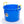 Little Giant 40 Quart Durable and Versatile Utility Muck Tub w/Handles, Blue - TRAPSKI