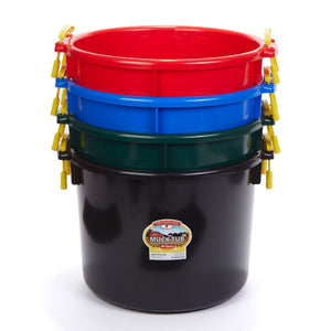 Little Giant 40 Quart Durable and Versatile Utility Muck Tub w/Handles, Blue