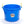 Little Giant 40 Quart Durable and Versatile Utility Muck Tub w/Handles, Blue