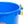Little Giant 40 Quart Durable and Versatile Utility Muck Tub w/Handles, Blue