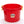 Little Giant 40 Quart Durable and Versatile Utility Muck Tub w/Handles, Red - TRAPSKI