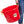 Little Giant 40 Quart Durable and Versatile Utility Muck Tub w/Handles, Red - TRAPSKI