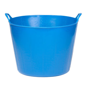 Little Giant 11 Gallon Heavy Duty Farm Bucket Poly/Rubber Flex Tub with Handles - TRAPSKI