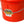 Little Giant 22 Quart Flat Durable Plastic Animal Feed Bucket w/ Knob Bail, Red - TRAPSKI