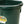 Little Giant Heavy Duty 22 Quart Flat Back Plastic Bucket w/ Metal Handle, Green
