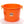 Little Giant 70 Quart Durable and Versatile Utility Muck Tub w/Handles, Orange