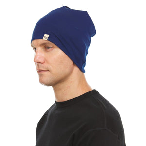 Microweight Reversible Wool Beanie - Woolverino