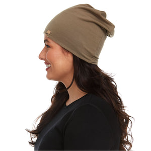 Microweight Reversible Wool Beanie - Woolverino