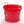 Little Giant 70 Quart Durable and Versatile Utility Muck Tub w/Handles, Red