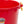 Little Giant 70 Quart Durable and Versatile Utility Muck Tub w/Handles, Red