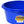 Little Giant 6.5 Gallon Plastic All Purpose Plastic Pond Tub w/ Hand Grips, Blue