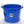 Little Giant 70 Quart Durable and Versatile Utility Muck Tub w/Handles, Blue